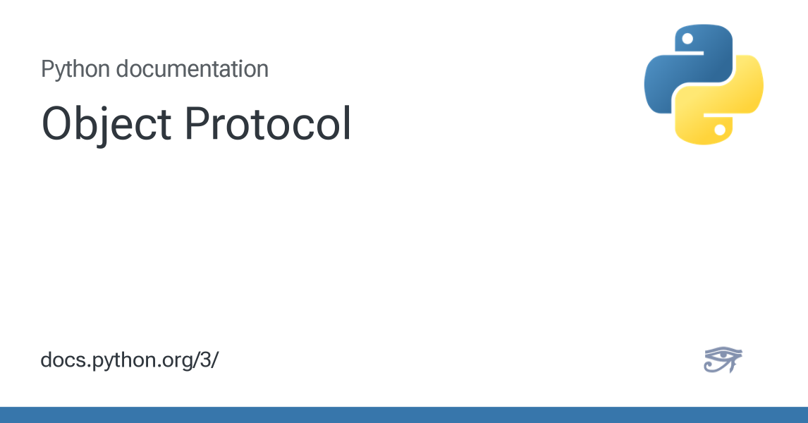 Object Protocol — Python 3.14.5 documentation