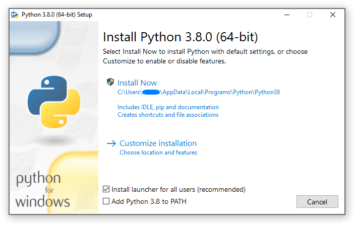 4. 在 Windows 上使用 Python — Python 3.15.0b3 文档
